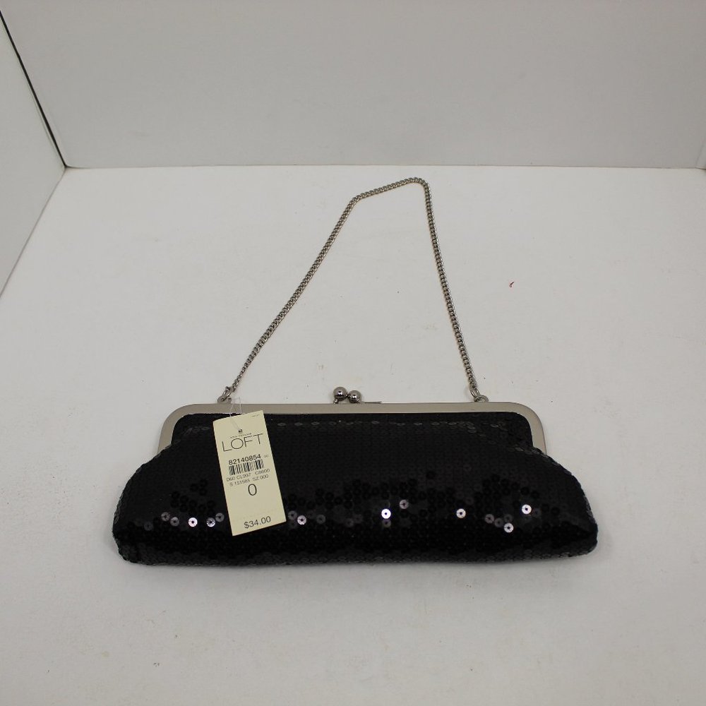 Ann Taylor Loft Sequenced Cocktail Purse NWT